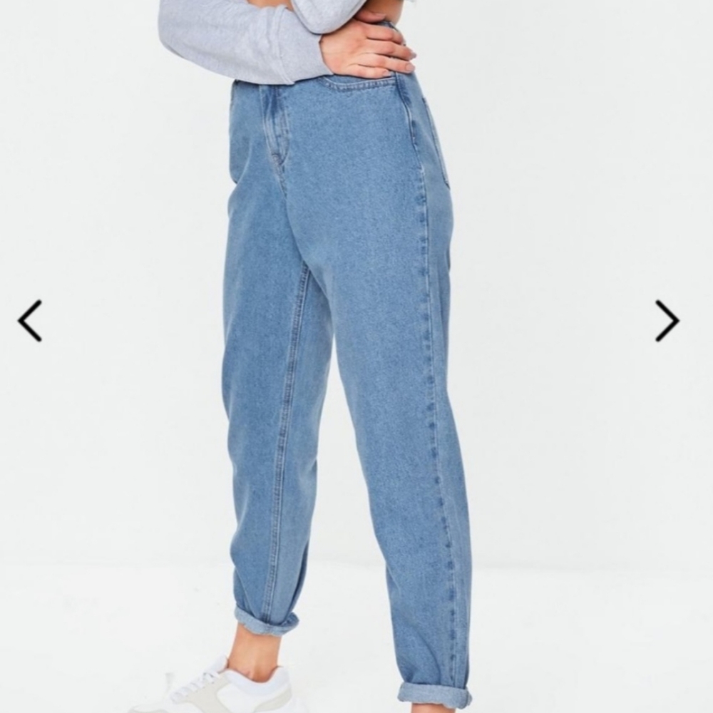 Missguided petit riot high waisted mom jeans - Picture 14 of 14